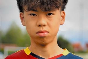從意足協(xié)手里搶人！熱那亞小將蔡昀翼首次進(jìn)U15國足，是浙江華僑