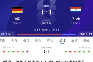 近3屆世界杯，德國0-2韓國、1-2日本、點(diǎn)球不敵巴拉圭