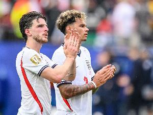 賴斯：破密集防守關(guān)鍵是耐心 我們可能有隊史最出色的一批點球手