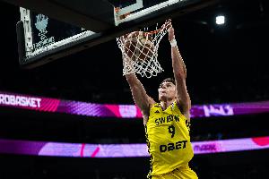 世預賽瑞典87-76捷克 拉松16中4得19分2板2助 克雷伊奇14分4板5助