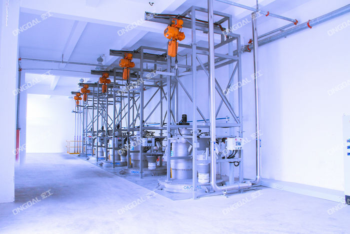 粉體輸送混合配料