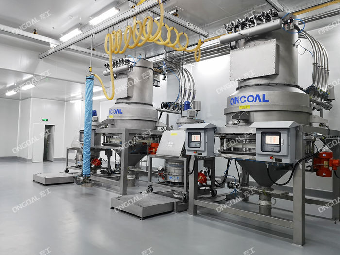 負(fù)壓氣力輸送稱量配料系統(tǒng)