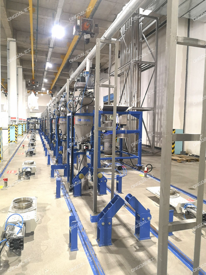 人造石墨氣力輸送系統(tǒng)