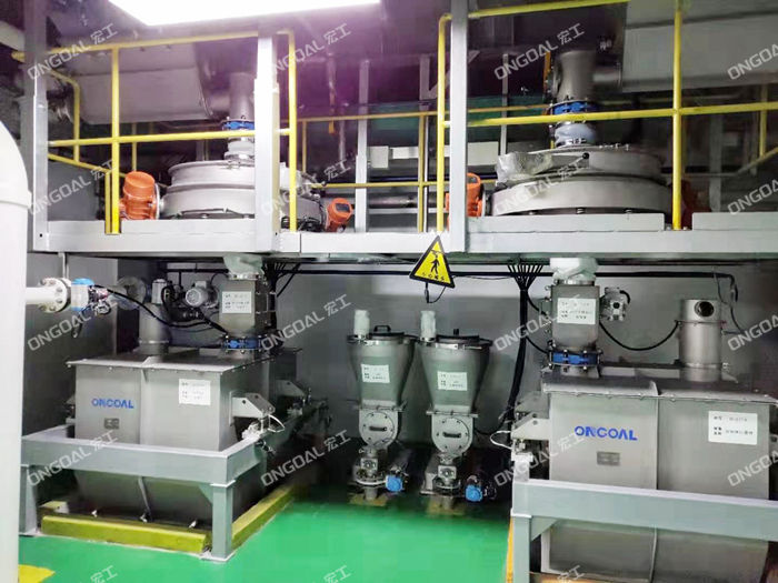 捏合機(jī)配套密相氣力輸送系統(tǒng)